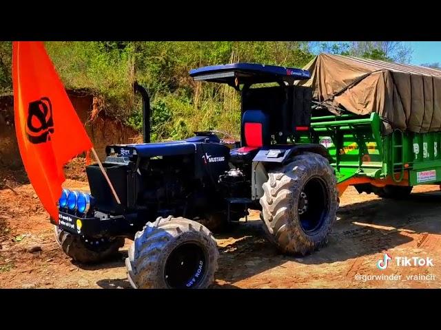 Modified tractor GURDEEP 575