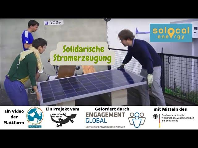 Klimasolidarität. Solidarische Stromerzeugung - SoLocal Energy Kassel