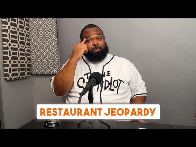 Restaurant Jeopardy (Podcast Episode) || Modern Waiter Podcast