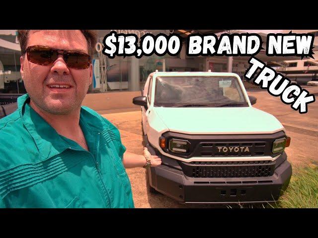 Toyota Champ Pickup Ute Review. Cheapest New Truck You Can Buy!