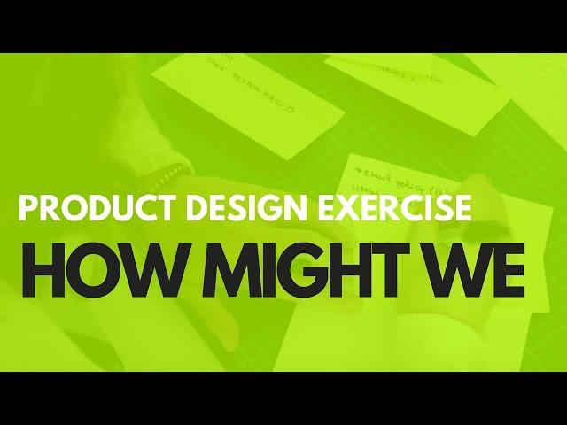 DESIGN SPRINT - HOW MIGHT WE | Aj&Smart