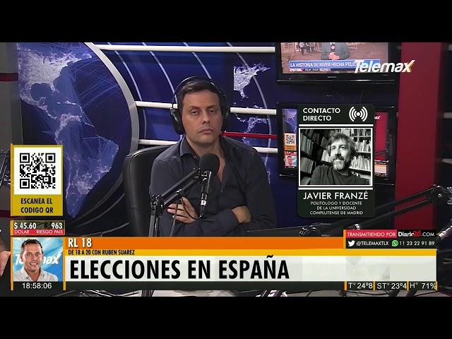 #EleccionesEspaña | Javier Franzé - Profesor Teoría Política en Madrid #RL18