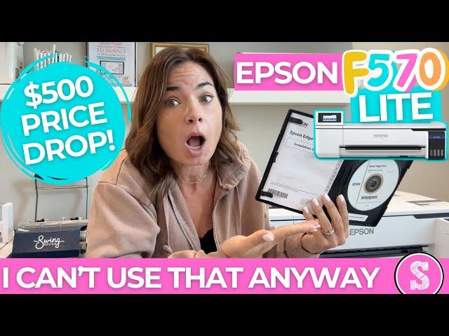 Epson F570 Lite Sublimation Printer .. Here's My Take (Like, Seriously?)