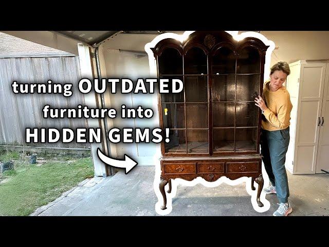 Turning Outdated Furniture Into Hidden Gems । Outdated Furniture Gets a Modern Glow-Up