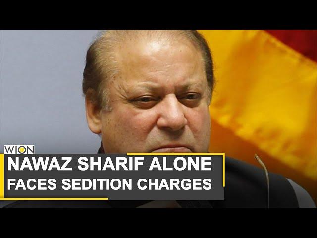 Nawaz Sharif now faces sedition charges alone | Police drop cases against PML-N members