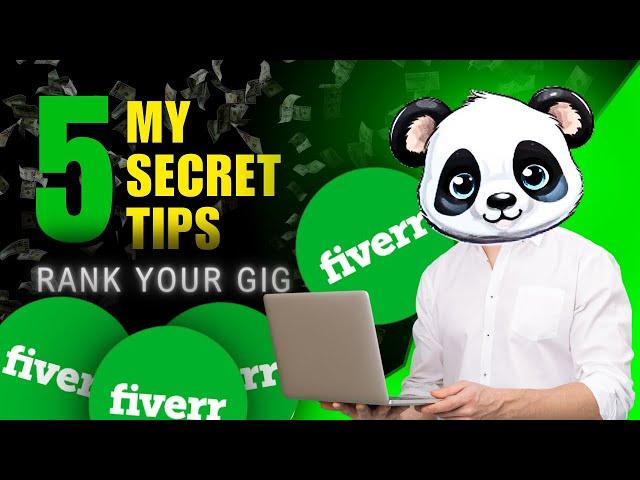 05 SECRET Tips to RANK Your Gig on Fiverr First Page | How to Rank Your Gig on First Page of Fiverr