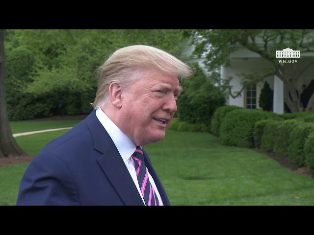 05/05/20: President Trump Delivers Remarks Upon Departure