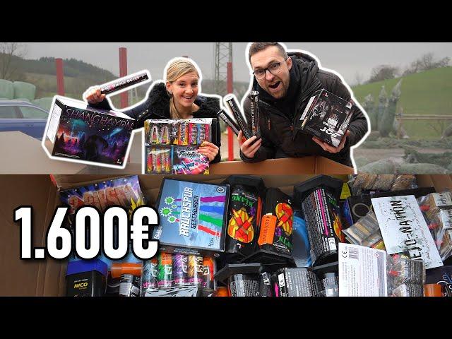 WIR PACKEN FEUERWERK FÜR 1.600€ AUS! | Pyroland Bestellung Unboxing