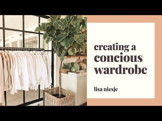 SUSTAINABLE FASHION STARTER PACK| creating a conscious wardrobe