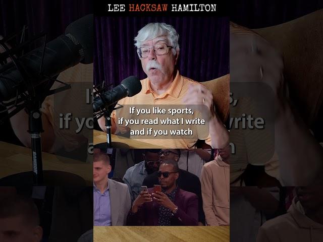 "I want to talk sports with you!" - Lee Hacksaw Hamilton: sports broadcaster, podcaster, columnist