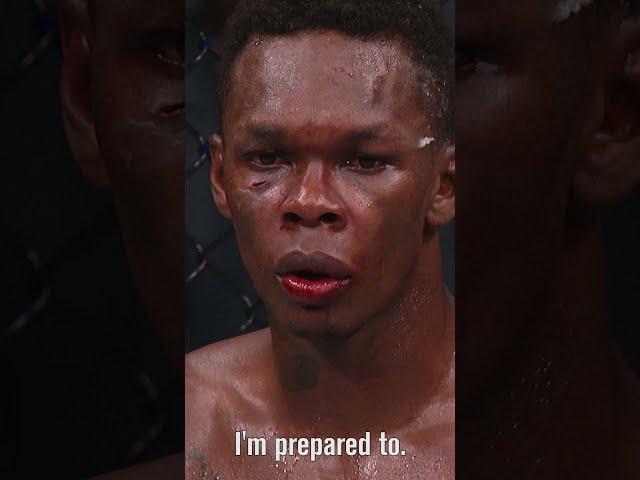  "I'm Prepared To Die" | Israel Adesanya Before 5th Round vs Kelvin Gastelum