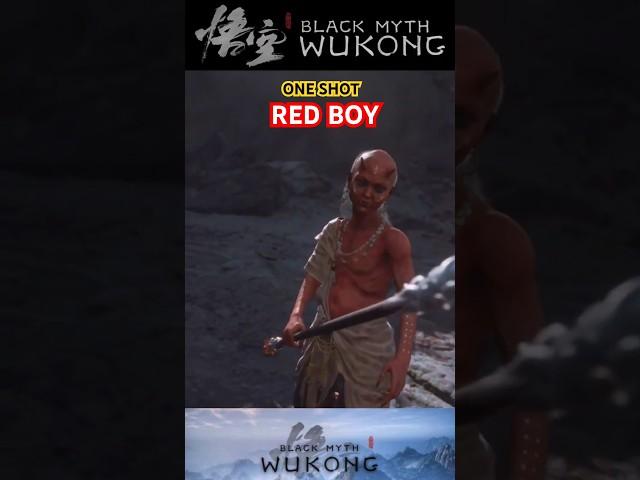 One Shot on REDBOY Will Blow Your Mind! | Black Myth: Wukong NG+ #BlackMythWukongGameplay #Shorts