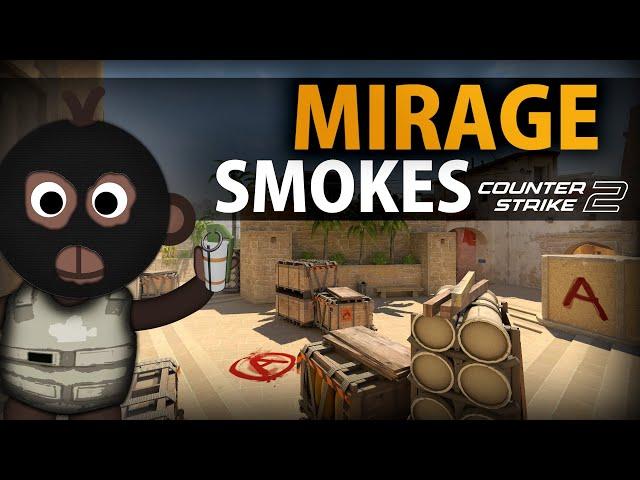 CS2 - Essential Mirage Smokes (2023)