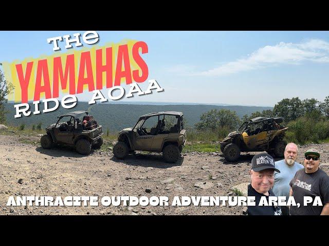 The Yamahas Ride Anthracite Outdoor Adventure Area, Coal Township, PA - AOAA