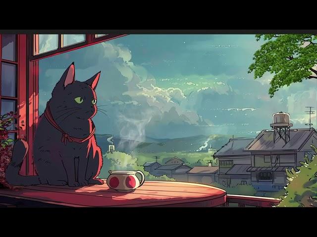 Coffee with my cat -  Lofi Music [lofi hip hop/chill beats]