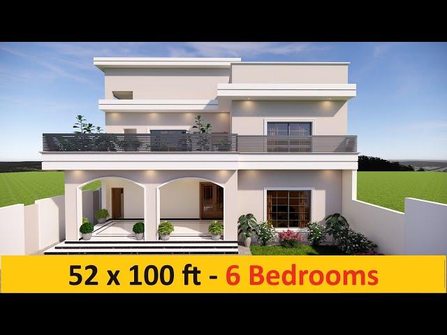 1 Kanal house design - 5 Bedrooms | Modern house design | Village House design