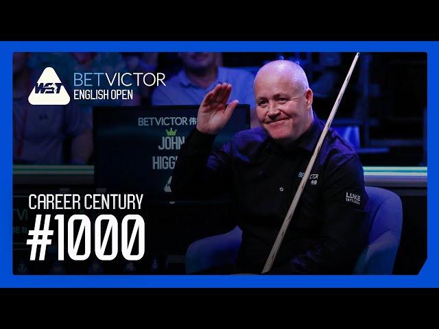 Higgins Reaches 1000 Career Centuries!  | BetVictor English Open 2024