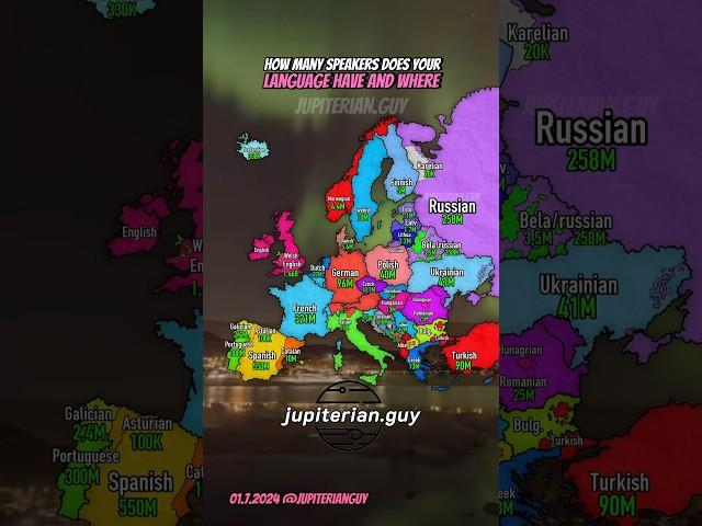 How many people speak your language and where #germany #win #mrbeast #skibiditoilet #europe