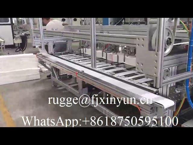 High speed automatic facial tissue paper transfering machine