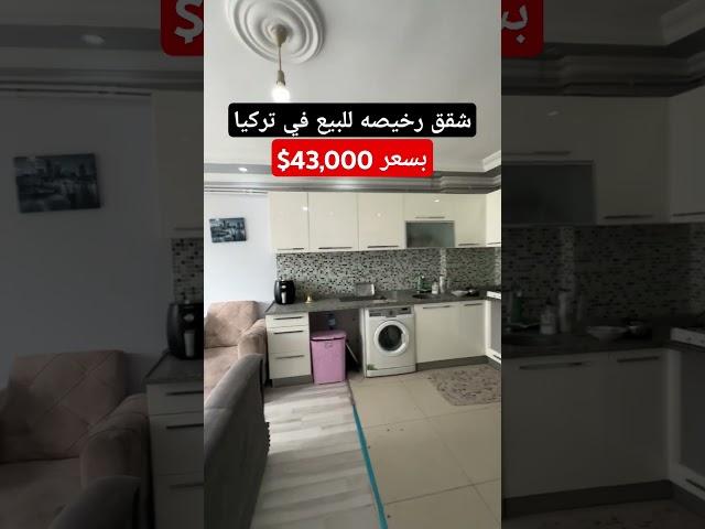 شقق رخيصه للبيع في اسطنبول بسعر 43,000$ #عقارات #استثمار_عقاري