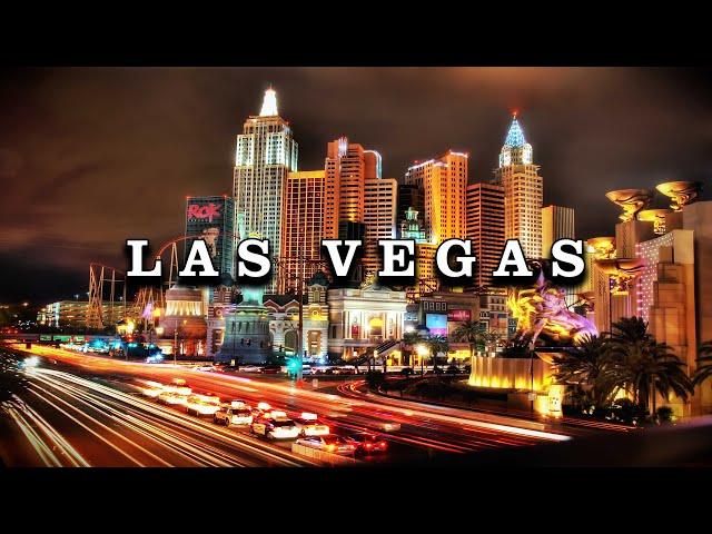 Las Vegas 4K Drone / Las Vegas Strip At Night / Cinematic Drone Footage