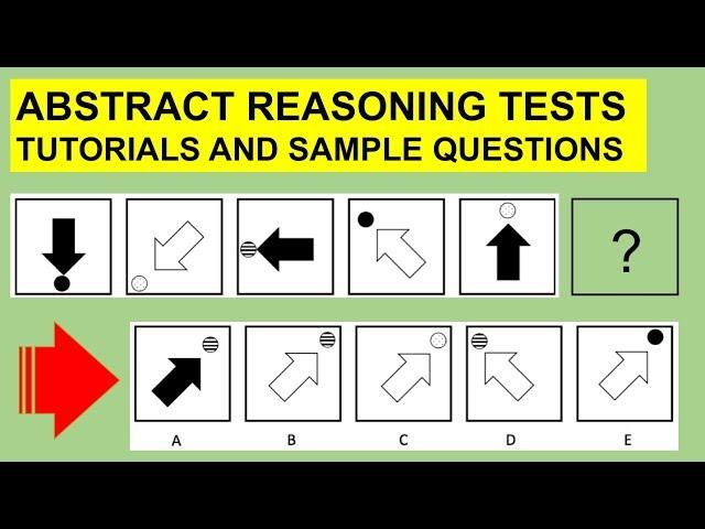 ABSTRACT REASONING TESTS Questions, Tips and Tricks!