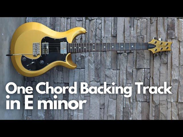 Single Chord Backing Track in E Minor