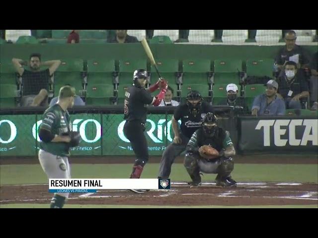 Resumen | Piratas 0 - 2 Leones | LMB - Temporada 2022  - Jornada 12 | Internetv Deportes