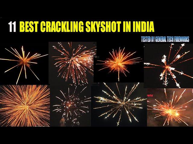 BEST CRACKLING Skyshots Available in India #sonyfireworks #supremefireworks #crackers