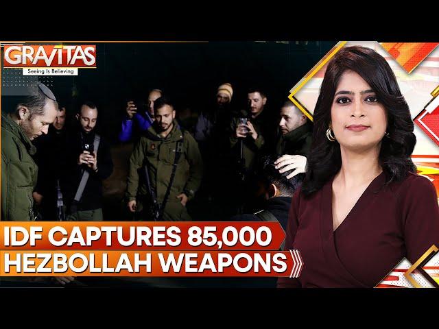 IDF Captures 85,000 Hezbollah Weapons From Southern Lebanon | GRAVITAS | World News