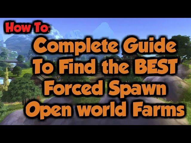 How i Find the BEST open world BoE farms Complete Guide