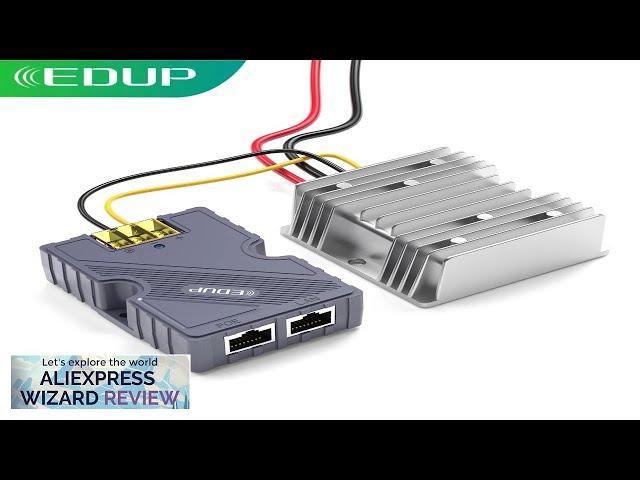 EDUP Starlink GigE PoE Injector 150W DC Step UP Converter 12V Review