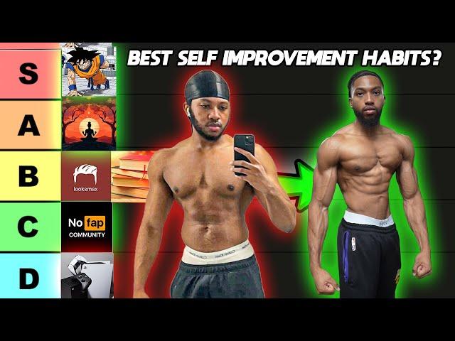 ULTIMATE Self-Improvement HABITS Ranking  (BEST to WORST)