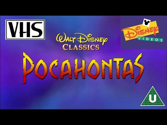 Opening to Pocahontas UK VHS (1996)