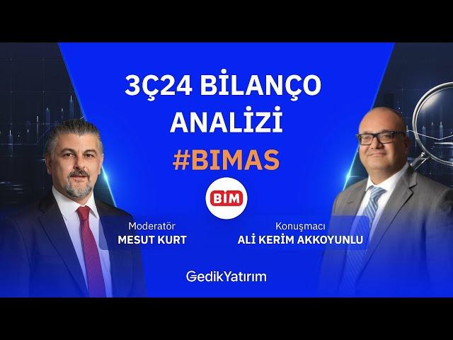 3Ç24 Bilanço Analizi #BIMAS