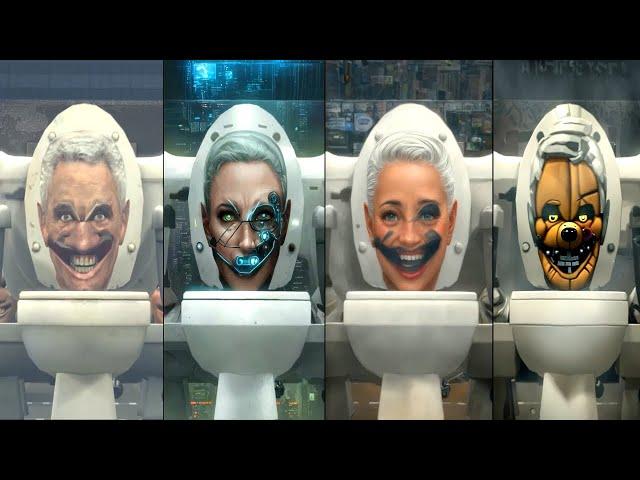 Evolution of Skibidi Toilet 46-1 | Skibidi Toilets 1-77? All Episodes & All Seasons (2023)