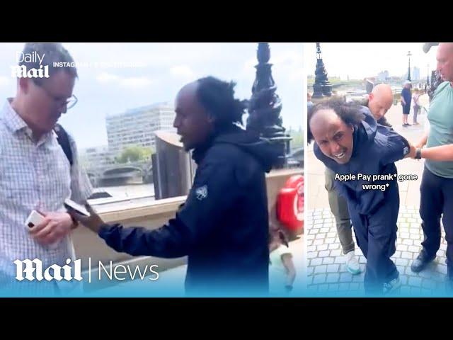 TikToker is arrested by undercover cop after Apple Pay prank backfires