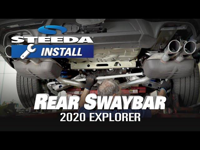 Steeda 2020 Explorer Adjustable Rear Sway Bar Installation, 555-1030