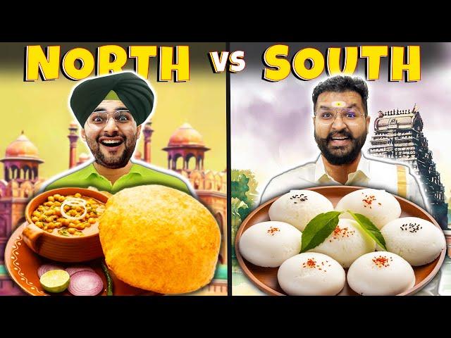 North vs South Indian Food Challenge 