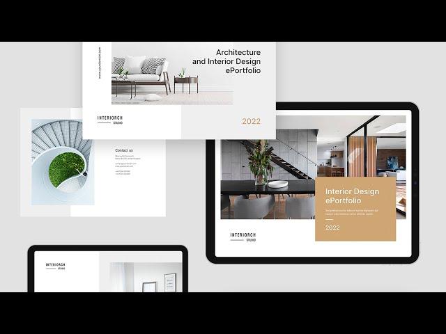 Interiorch - Architecture and Interior Design eBook Template Download