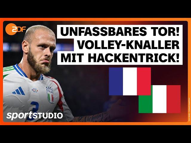 Frankreich – Italien Highlights | UEFA Nations League, 1. Spieltag 2024/25 | sportstudio