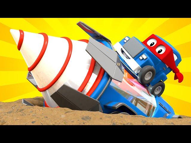 Lastwagen Zeichentrickfilme für Kinder -  Der riesige Bohrer - Autopolis  Cartoons für Kinder 