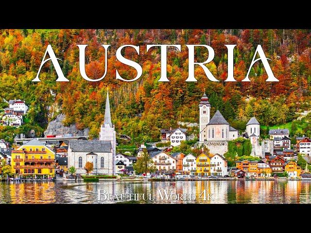 Austria 4K - Autumn Relaxation Film with Peaceful Relaxing Music - Nature 4k Video UltraHD