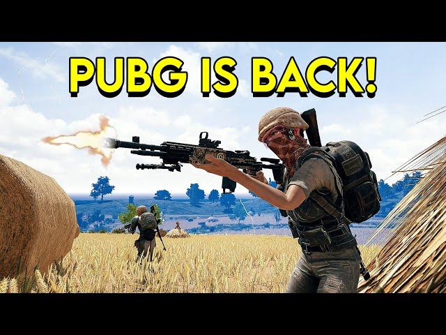 PUBG IS SO BACK! (Classic Erangel)