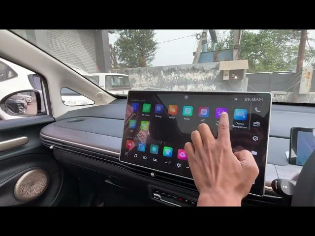 How to use Close Windows When Door Locked feature in MG Windsor EV || #MGMotorIndia #MGWindsorEV