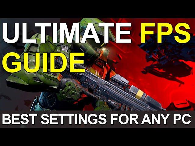 Halo Infinite - How to GET BETTER FPS