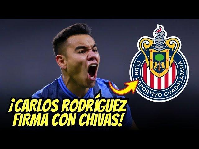 ¡OFICIAL! CARLOS RODRÍGUEZ FIRMA con el GUADALAJARA | ultimas noticias del chivas hoy