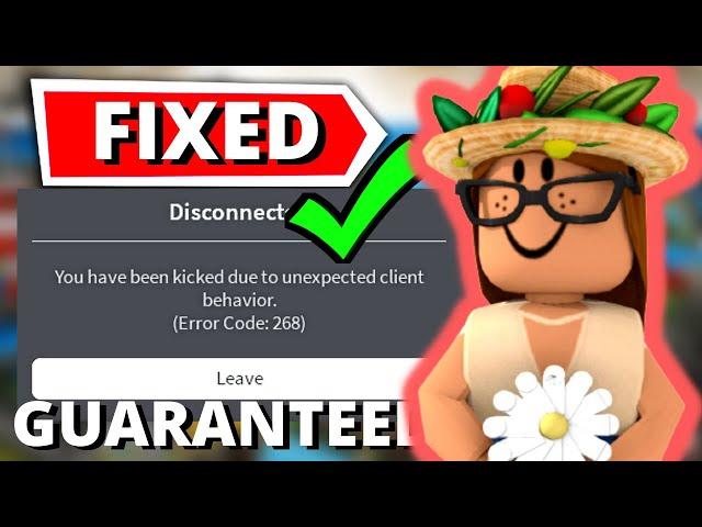 How To Fix Roblox Kicked Due To Unexpected Client Behavior