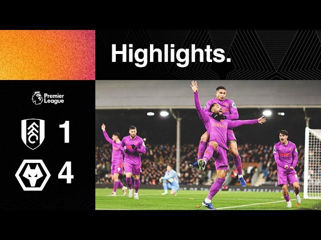 Brazilian Brilliance! | Fulham 1-4 Wolves | Highlights