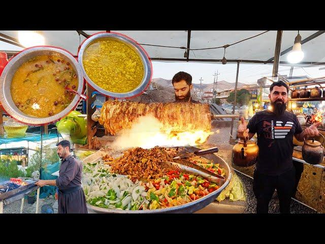 Amazing Kurdish Street Food 2024 - Kurdistan's Cheapest Sandwiches $1